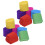 12Pcs Crepe Paper Roll Assorted Bright Colors Decorative Streamers 1
