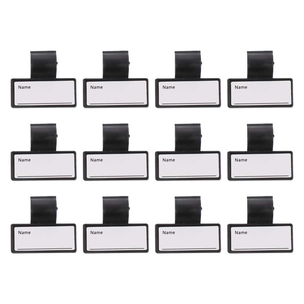 Happyyami Conference Badges Identification Supplies Plastic Labels Name Cards