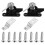 2pcs Crescent Lock Sliding Window Locks For High 1