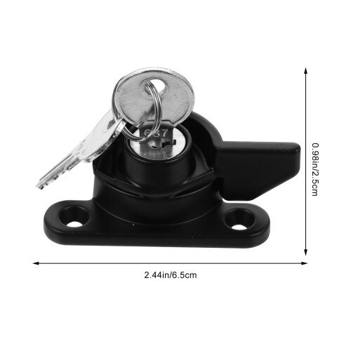 2pcs Crescent Lock Sliding Window Locks For High 1