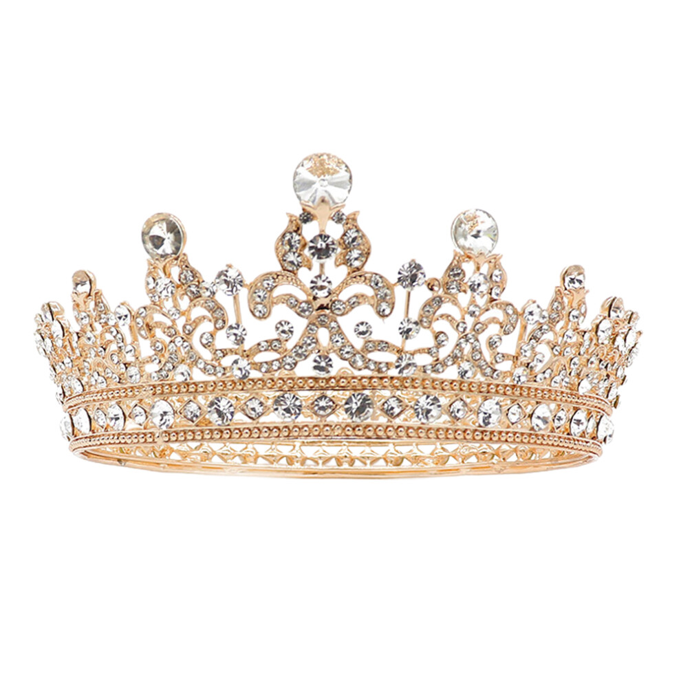 Wedding Crown For Women Bridal Hair Accessories Rhinestone Tiara