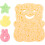 4 Pcs Children'S Bath Sponge Wood Pulp Cellulose Star 11