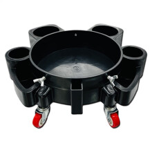 Bucket dollyy Car Wash Bucket Dolly With Wheels For Detailing, Driveway Sealing, Bucket Holder