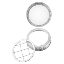 1 satz keimsieb aus für keimglas und blumenorganizer