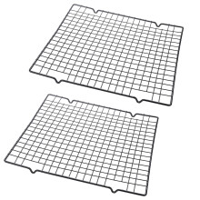 2 kekskühlgitter, backgitter für kuchen, , gebäck silber