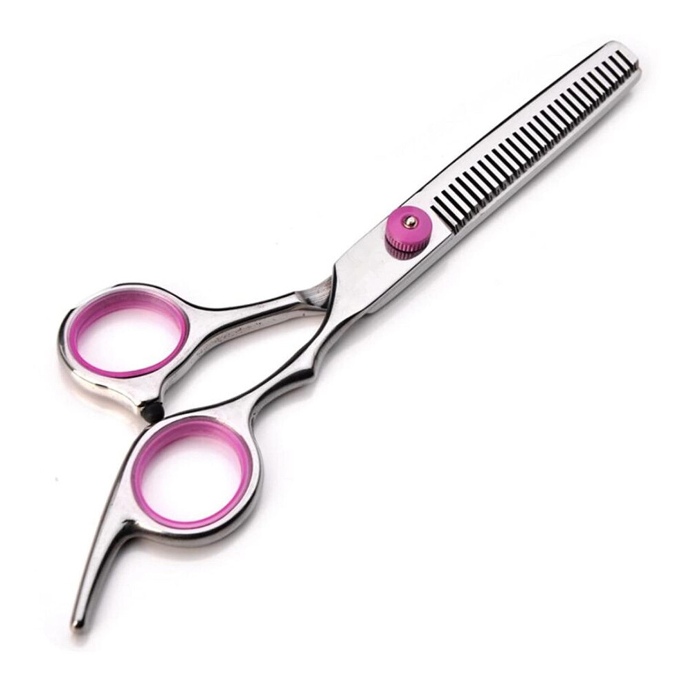 Hairdressing Scissors 6 Inch, 3 Color Handles, Thinning Hairdressing Scissors, Tooth Scissors