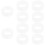 10 Pcs Luminous Drum Rod Ring Silent Drumsticks Practice Tip Aid 8