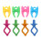 24 Pcs Spool Retaining Clip Silicone Sewing Clamp Thread Organizer 7