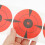 Practical ABS Circle Target Stickers with Clear Color Printing 3