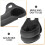 1 Pair Strength Training Ankle Weights In Grey Cloth For Women 6
