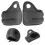 1 Pair Strength Training Ankle Weights In Grey Cloth For Women 10