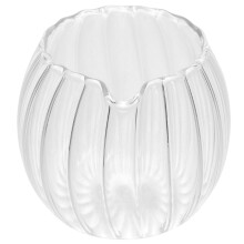 Glass Milk Cup Miss Small Cream Container Pitcher Clear Frothing