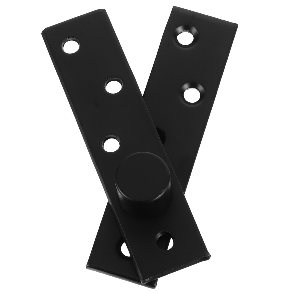 Central Pivot Door Hinge Hinge Black Stainless Steel 1Pack 3293102716949