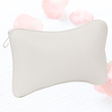 Een Antislip Badkuippil Met Zuignappen Voor En Schouder (Wit)