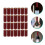 100pcs Plastic Heat Shrinkable Covers 5