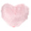Pink Heart Pillow Soft Plush Sofa Cushion 1set 1