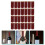 100pcs Plastic Heat Shrinkable Covers 4