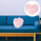 Pink Heart Pillow Soft Plush Sofa Cushion 1set 3
