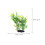 Artificial Water Grass Plastic Tank Accessories 1pcs 2