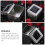 2pcs Boxes Tin Box Loose Leaf Food Jar Tinplate 11