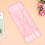 1set Scrubby Board Plastic Pink Washing Board For Bathroom Use 3