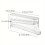 (Egg Storage Box Only*1 Count, Rolling Egg Holder) Clear Egg Storage Box, 1 Count Space Saving Rolling Egg Holder, Durable Plastic Egg Organizer for Refrigerator, Kitchen Accessories 1