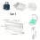 (Egg Storage Box Only*1 Count, Rolling Egg Holder) Clear Egg Storage Box, 1 Count Space Saving Rolling Egg Holder, Durable Plastic Egg Organizer for Refrigerator, Kitchen Accessories 7