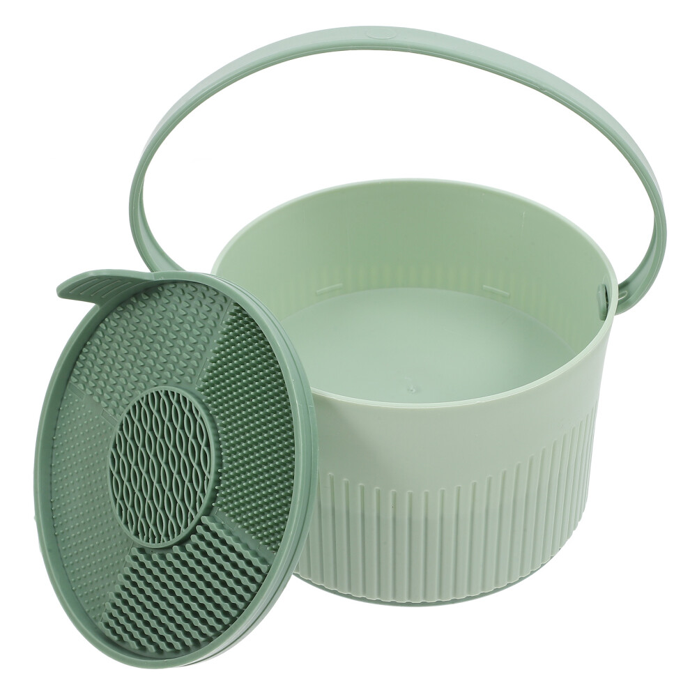 Artibetter Silicone Scrubber Woman Cleaning Make-Up Brushes Makeup Cleaner Tool