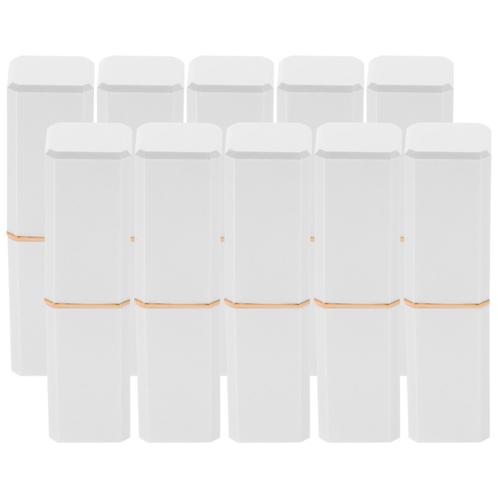 Artibetter 10 Pcs Lip Gloss Tube Containers Empty Tubes Refillable Lipstick