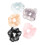 5Stk Damen Haaraccessoire Elastisch Stoff Mehrfarbig Haarschmuck 4