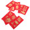 Red Envelopes Paper 48pcs 6.7x3.5x0.04in 8
