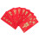 Red Envelopes Paper 48pcs 6.7x3.5x0.04in 10