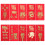 Red Envelopes Paper 48pcs 6.7x3.5x0.04in 1