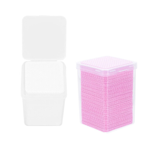 Cotton Sheets Assorted Colors Lash Extension Glue Bottle Wipers