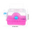 Hamster Cage Food Bowl Plastic Rosy 1pack 8