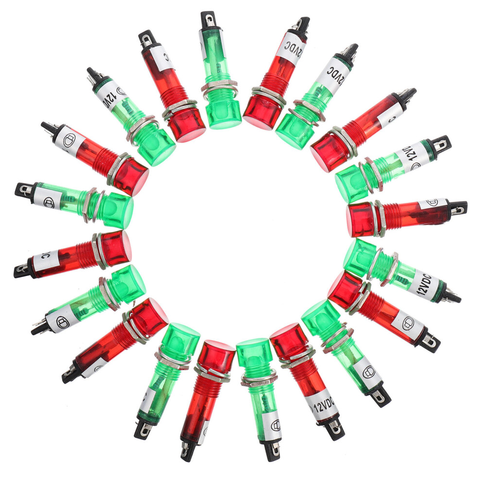 20Pcs Energy-Saving Flash Signal Lights For Machine Power Indication 3293121182114