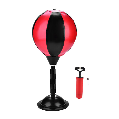 Desktop PU Punching Bag Stress Relief Speed Ball mit Saugbasis 1