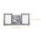 Picture Frame Wooden Multi 1pack 16.1x7.3in 8