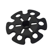 Raindrops Trekking Pole Snow Baskets Walking Accessory Black 1pcs