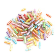 50St Mini Wensflesje Multi Met Wenspapier Voor Huis En Sieraden