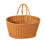 Raindrops Firewood Basket Wicker Large Storage Square Container Brown 1