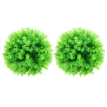 2pack Topiary Ball Decor Plastic Hanging For Party Adornment