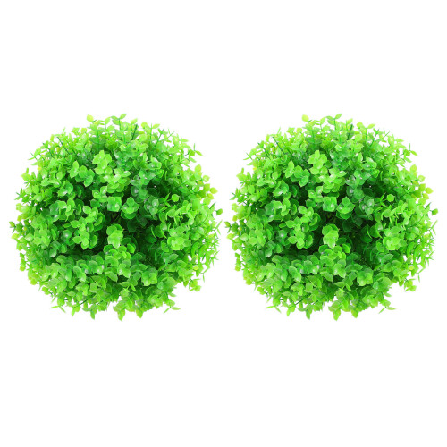 2pack Topiary Ball Decor Plastic Hanging For Party Adornment