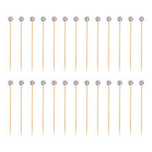 Mlins 100 Pcs Para Fruit Stick Cocktail Picks Chocolate