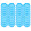 44 Pcs Book Scrapbooking Binder Clips Note Pads Office Blue 1