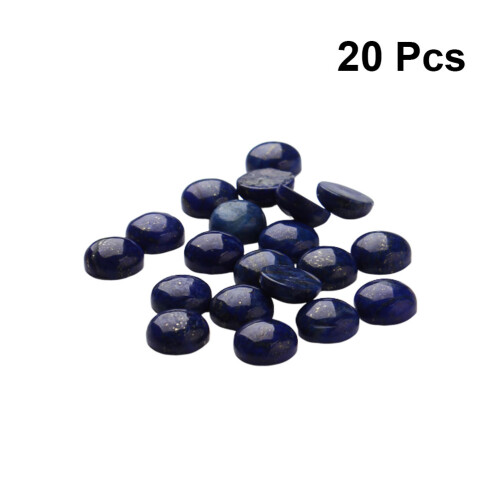 20 Pcs Ring Face Diy Supplies Glass 1
