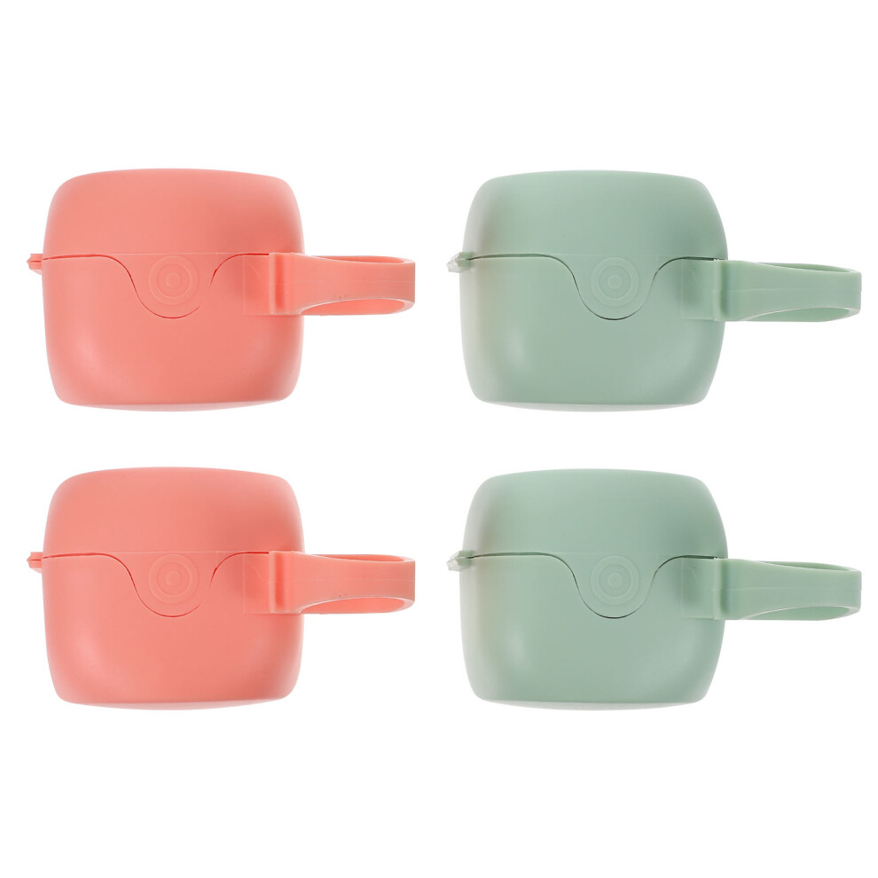 4Pcs Portable Pp Pacifier Storage Boxes Baby Holder Assorted Colors Iplusmile