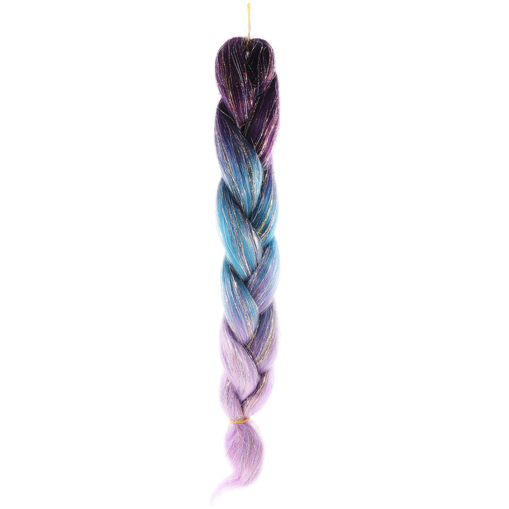 Iplusmile 2Pcs Braided Ponytail Extension Long Hair Piece For Women