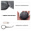 1 Set Portable Denture Case Anti-Scratch Storage Box 7
