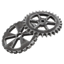 2 Pcs Rustic Farmhouse Industrial Decor Gear Wall Decoration